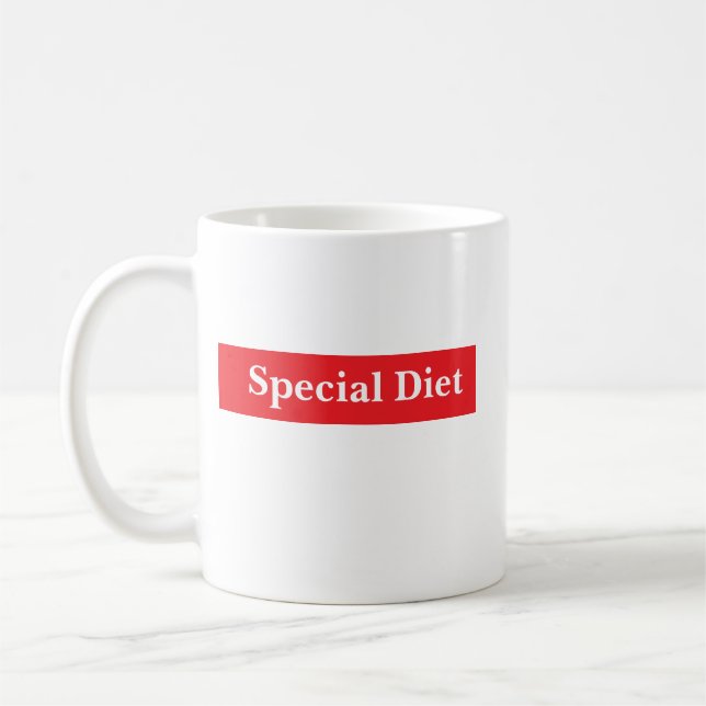 Taza De Café Dieta Especial Adjunta (Izquierda)