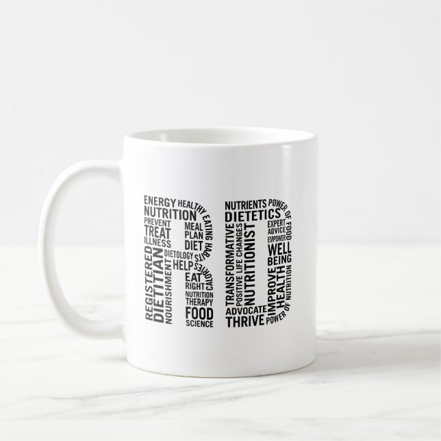 Taza De Café Dietético registrado RT (Izquierda)