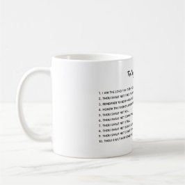 Taza De Café DIEZ COMANDANTES - La lista de los diez principale