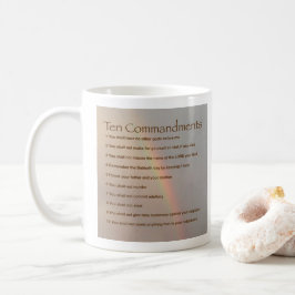 Taza De Café Diez mandamientos