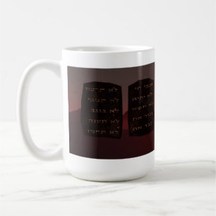 Taza De Café Diez mandamientos