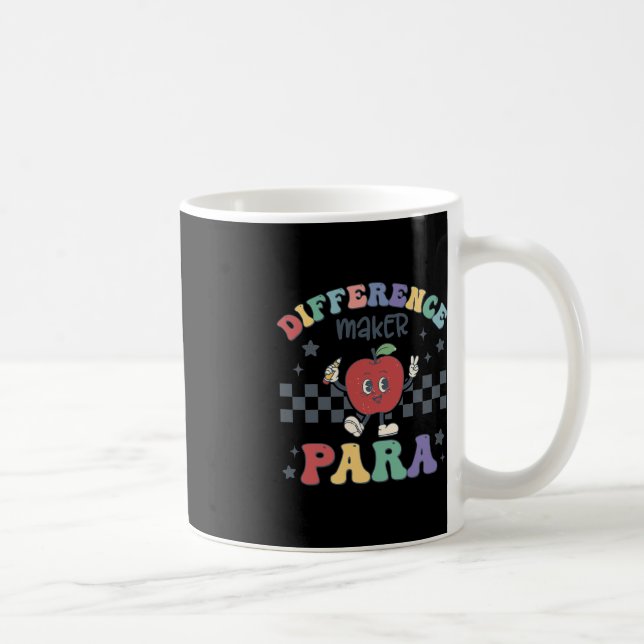 Taza De Café Diferencia De Maestros Paraprofesionales Par (Derecha)