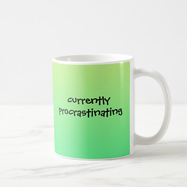 Taza De Café Difícil actualmente - Gracioso Mug (Derecha)