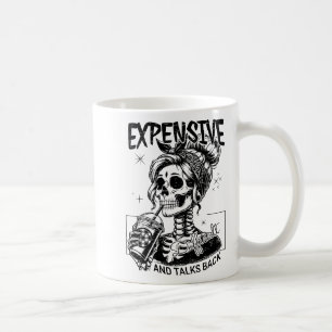 Taza De Café Difícil Caro Y Contrasta Con El Día de la Madre