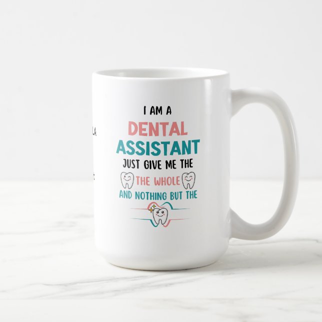 Taza De Café Difícil de DENTAL ASISTENTE (Derecha)