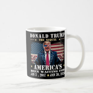 Taza De Café Difícil elección del presidente Donald Trump para 