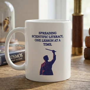 Taza De Café Difundiendo Alfabetización Científica Una Lección 
