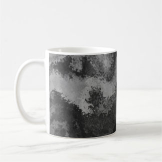 Taza De Café Difusión gris abstracta