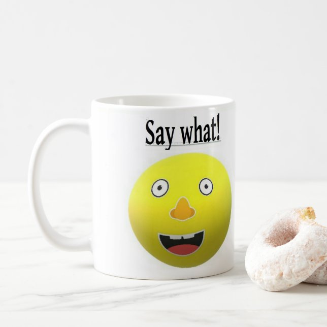 Taza De Café Diga qué mugre (Con donut)