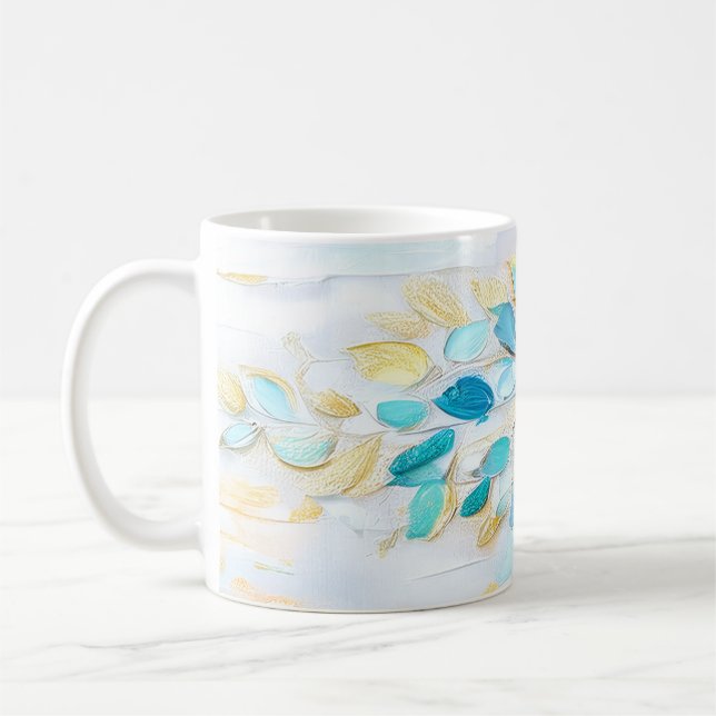 Taza De Café DigAI Sea Foam Bloom Mug (Izquierda)