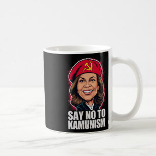 Taza De Café Digan No Al Kamunismo Votar A Trump Vance 2024 Div