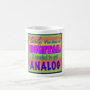 Taza De Café Digitaces/taza del análogo 2