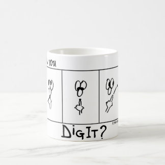 Taza De Café DigitCartoon.com - "¿Puedes excavarlo?"