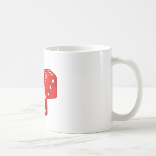 Taza De Café Dígitos rojos (Derecha)