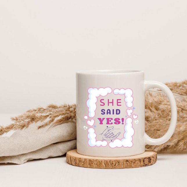 Taza De Café Dijo Que Sí Esposa Invitación (Subido por el creador)