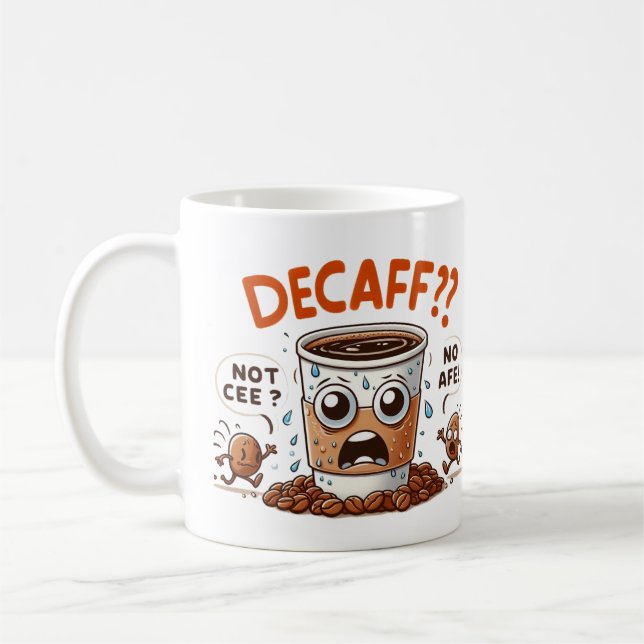 Taza De Café Dilema de sordera (Izquierda)