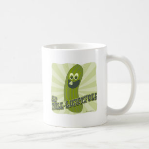 Taza De Café Dill-encioso Pepino Divertido