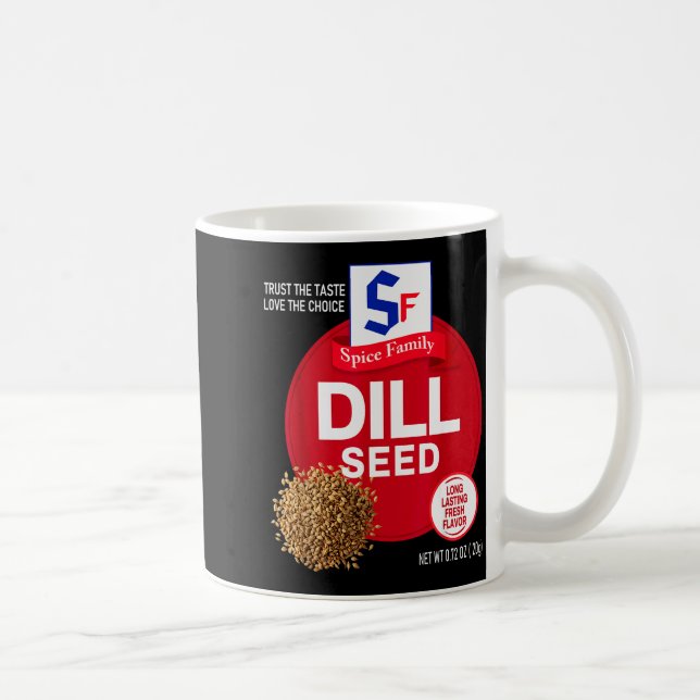 Taza De Café Dill Seed Halloween Sce Costume Group Matching  (Derecha)