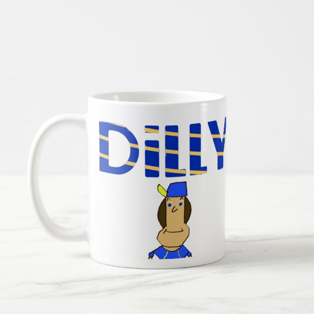 Taza De Café Dilly Coffee Mug (Izquierda)
