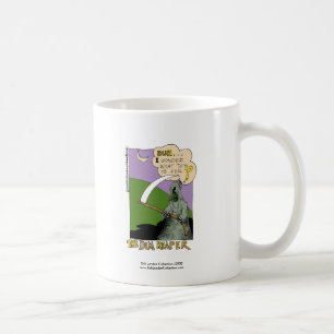Taza De Café Dim Reaper Halloween Funny Personalizado Coffee Mu
