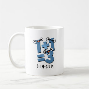 Taza De Café Dim Sum Funny Math Food Pun