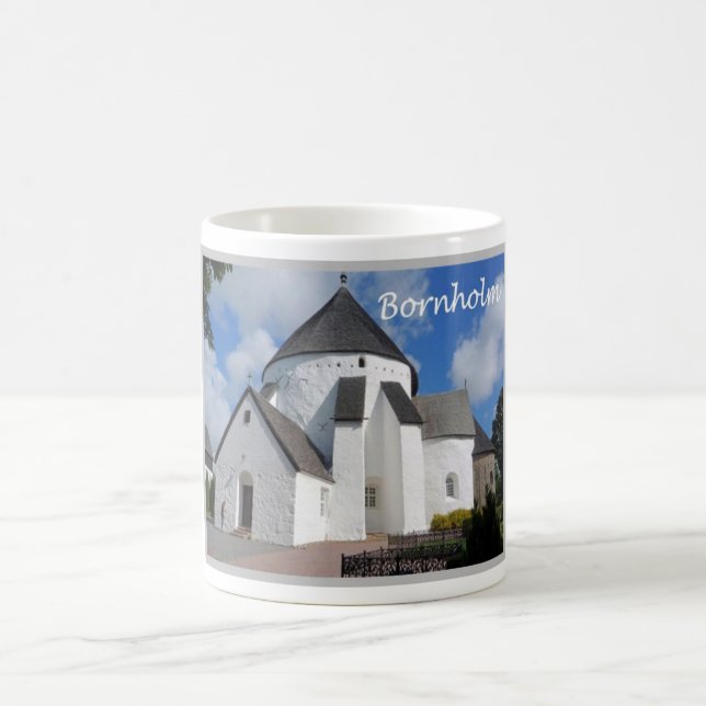 Taza De Café Dinamarca - Bornholm - (Centro)