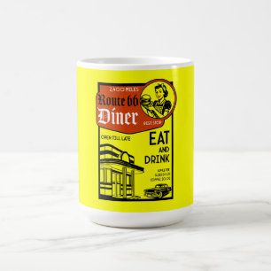 Taza De Café Diner americano de los años 50