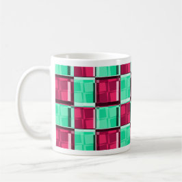 Taza De Café Diner de Cheques Retro Diversión Salón Vintage