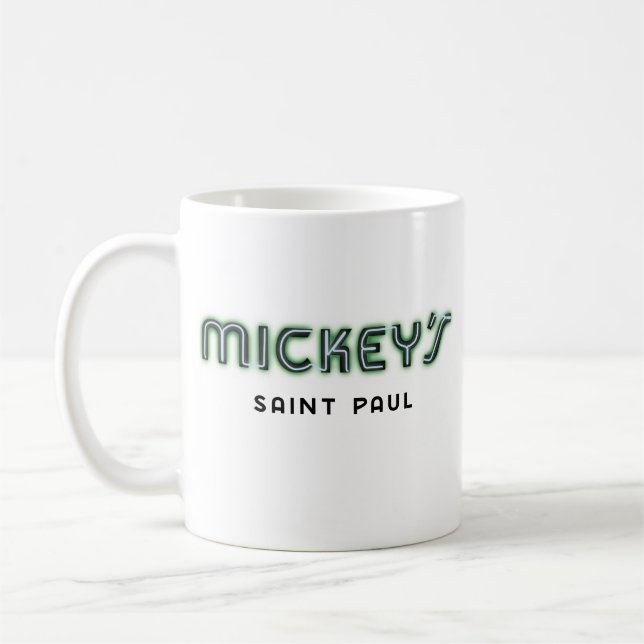 Taza De Café Diner Mug por la noche (regular) (Izquierda)