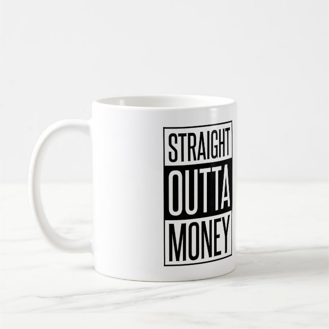 Taza De Café Dinero directo fuera (Izquierda)