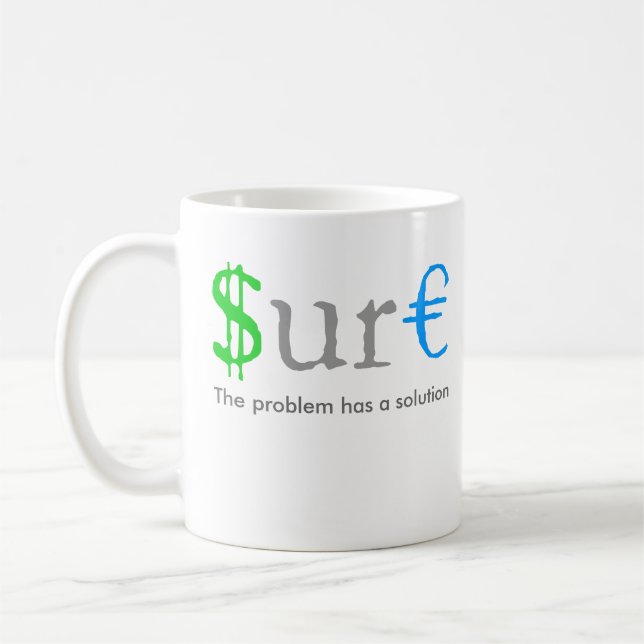 Taza De Café Dinero divertido (Izquierda)