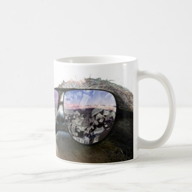 Taza De Café Dinero En Mi Mente (Derecha)