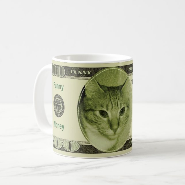 Taza De Café Dinero gracioso (Anverso izquierdo)