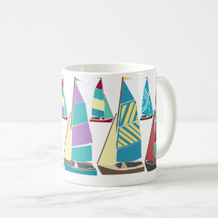 Taza De Café Dinghies de época