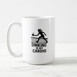 Taza De Café Dinking is My Cardio