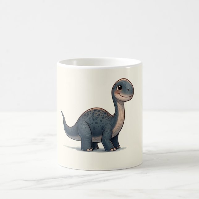 Taza De Café Dino Apatosaurus - Colección Amigos Kammli (Centro)