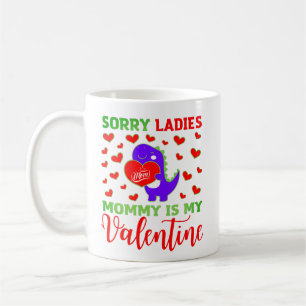 Taza De Café Dino Bonito Lo siento señoras Mamá es mi día de Sa