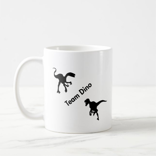 Taza De Café Dino equipo de dinosaurios