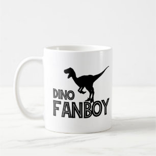 Taza De Café Dino Fanboy - Dinosaur Lover