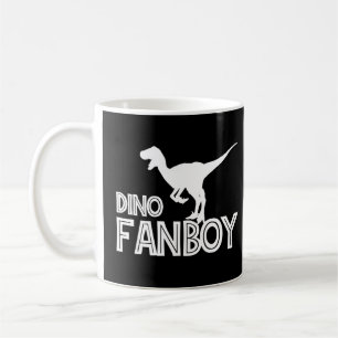 Taza De Café Dino Fanboy - Dinosaur Lover