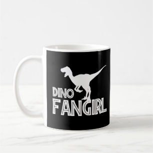 Taza De Café Dino Fangirl - Dinosaur Lover