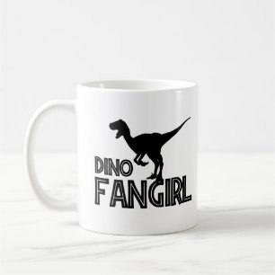 Taza De Café Dino Fangirl - Dinosaur Lover