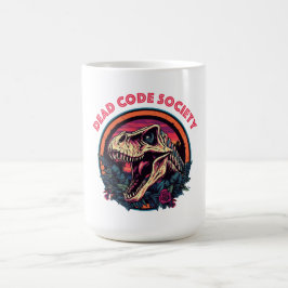 Taza De Café Dino Mug - Sociedad del Código Muerto