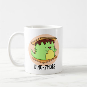 Taza De Café Dino-smore Funny Dinosaur Smore Pun