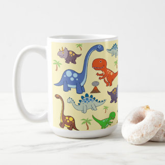 Taza De Café Dino World Mug