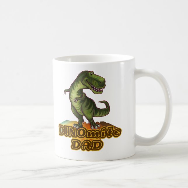 Taza De Café Dinomita Dad (Derecha)