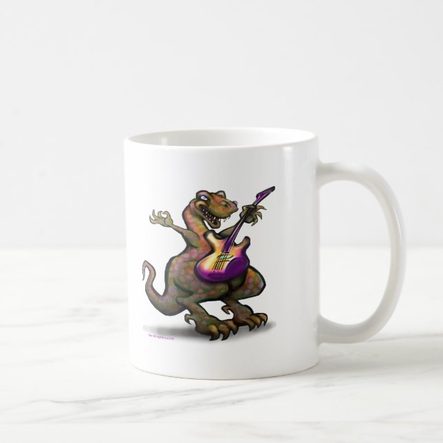 Taza De Café DinoRock (Derecha)