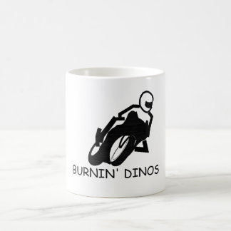 Taza De Café Dinos ardiendo front2