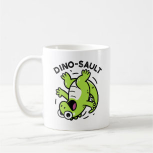 Taza De Café Dinosault Funny Dinosaur Pun