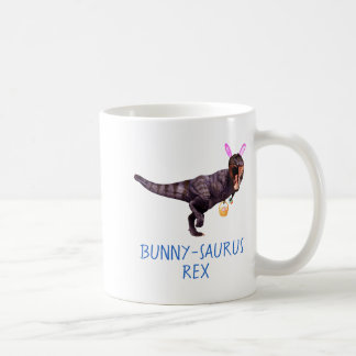 Taza De Café Dinosaur Easter Bunny T Rex Tyrannosaurus Funny T 